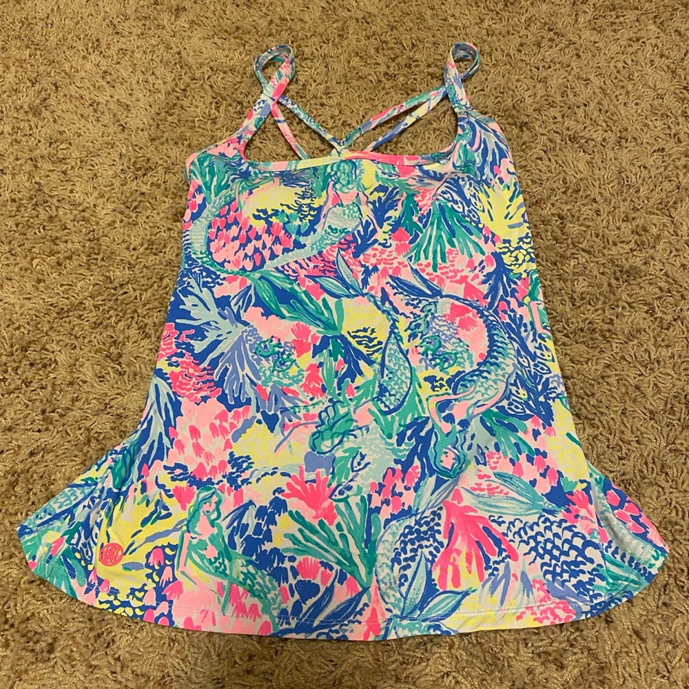 Lilly Pulitzer Luxletic Tank. Size Medium.